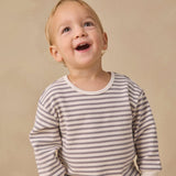 Cozy Set - Slate Stripe