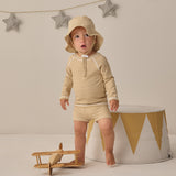 Bucket Hat - Honey Stripe Small