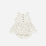 Skirt Tank Romper - Strawberries
