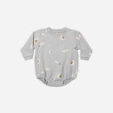 Crewneck Bubble Romper - Sky Friends