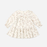 Tiered Jersey Dress - Floral Vine