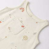 Sleeveless One-Piece - Carnival