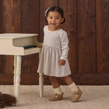 Alda Dress - Fog Stripe