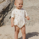 Sailboats Relaxed Bubble Romper