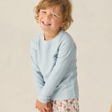 Long Sleeve Rashguard - Light Blue