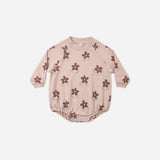 Crew Neck Romper - Daisy
