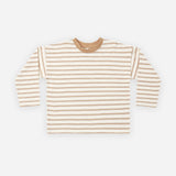 Camden Long Sleeve Tee - Fawn Stripe