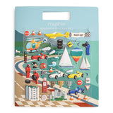 Racecar Reusable Sticker Set