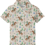 Saddle Up Cowboy Polo Shirt
