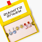 Dinner & A Movie Clip-On Earring Set