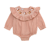 Smocked Turkey Bubble Onesie