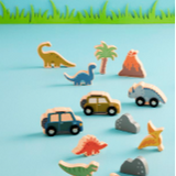 Dino Wood Toy Set