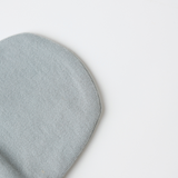 No Scratch Mittens - Steel Blue + Natural