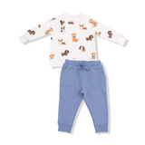 Best Friend Dogs Sweatshirt + Jogger Set