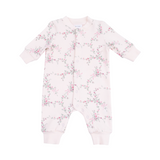 Antoinette Floral Baseball Collar Romper