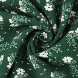 Sabrina Mini Dress - Green Ditsy