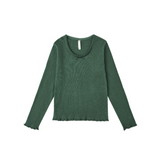 Ribbed Long Sleeve - Green