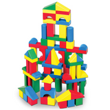 100 Wood Blocks Set