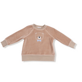 Velour Teddy Bear Jogger Set