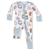 S'mores - 2 Way Zipper Romper