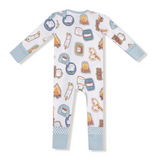 S'mores - 2 Way Zipper Romper