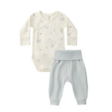 Polar Bears Side Snap Bodysuit + Pant Set