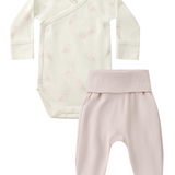 Snow Owls Side Snap Bodysuit + Pant Set