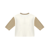 Gold Long Sleeve Henley Tee