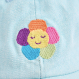 Flower Embroidered Hat