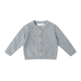 Knit Cardigan - Steel Blue