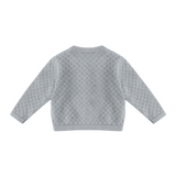 Knit Cardigan - Steel Blue