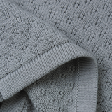 Knit Cardigan - Steel Blue