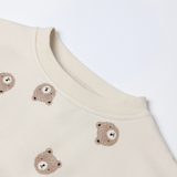 Relaxed Sweatshirt - Brown Bear