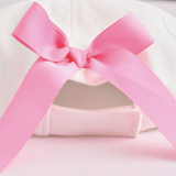 Pink Bow Embroidered Hat