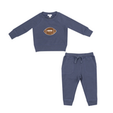 Football French Terry Raglan Sweatshirt & Jogger Set