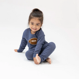 Football French Terry Raglan Sweatshirt & Jogger Set