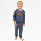 Football French Terry Raglan Sweatshirt & Jogger Set