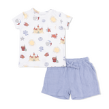 Sunny Sandcastles Short Set