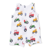 Tractor Friends Shortie Romper