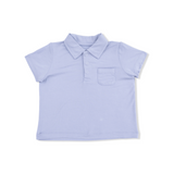 Dusty Plaid Polo + Short Set