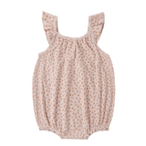 Ribbed Ruffle Romper - Posy