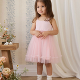 Malani Tulle Dress - Frosting