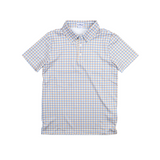 Brazos Plaid Polo Shirt