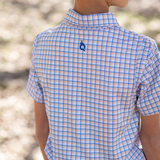 Brazos Plaid Polo Shirt
