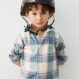 Plaid Dress Shirt - Lake