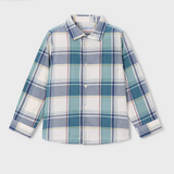 Plaid Dress Shirt - Lake
