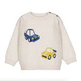 Intarsia Sweater - Cars