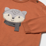 Intarsia Sweater - Fox