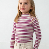 Striped Knit Sweater
