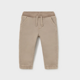 Twill Joggers - Dark Mole